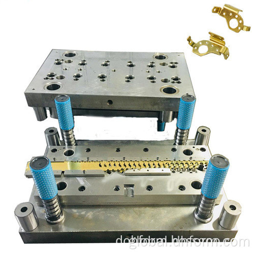 Metal Crimp Stamping Parts Customized progressive sheet metal stamping punching die Factory